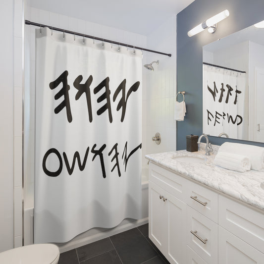 YAHUAH & YAHUSHA (SHOWER CURTAIN)🔥