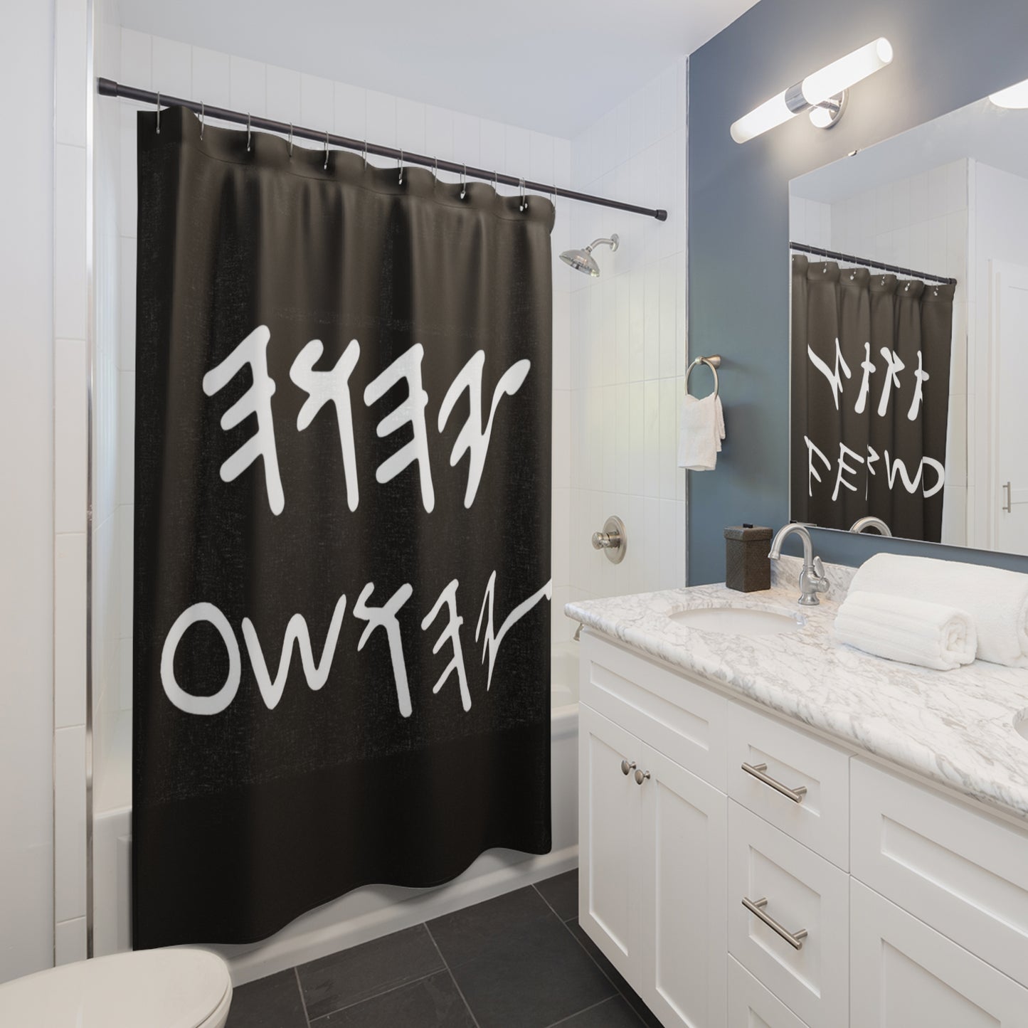 YAHUAH & YAHUSHA (SHOWER CURTAIN)🔥
