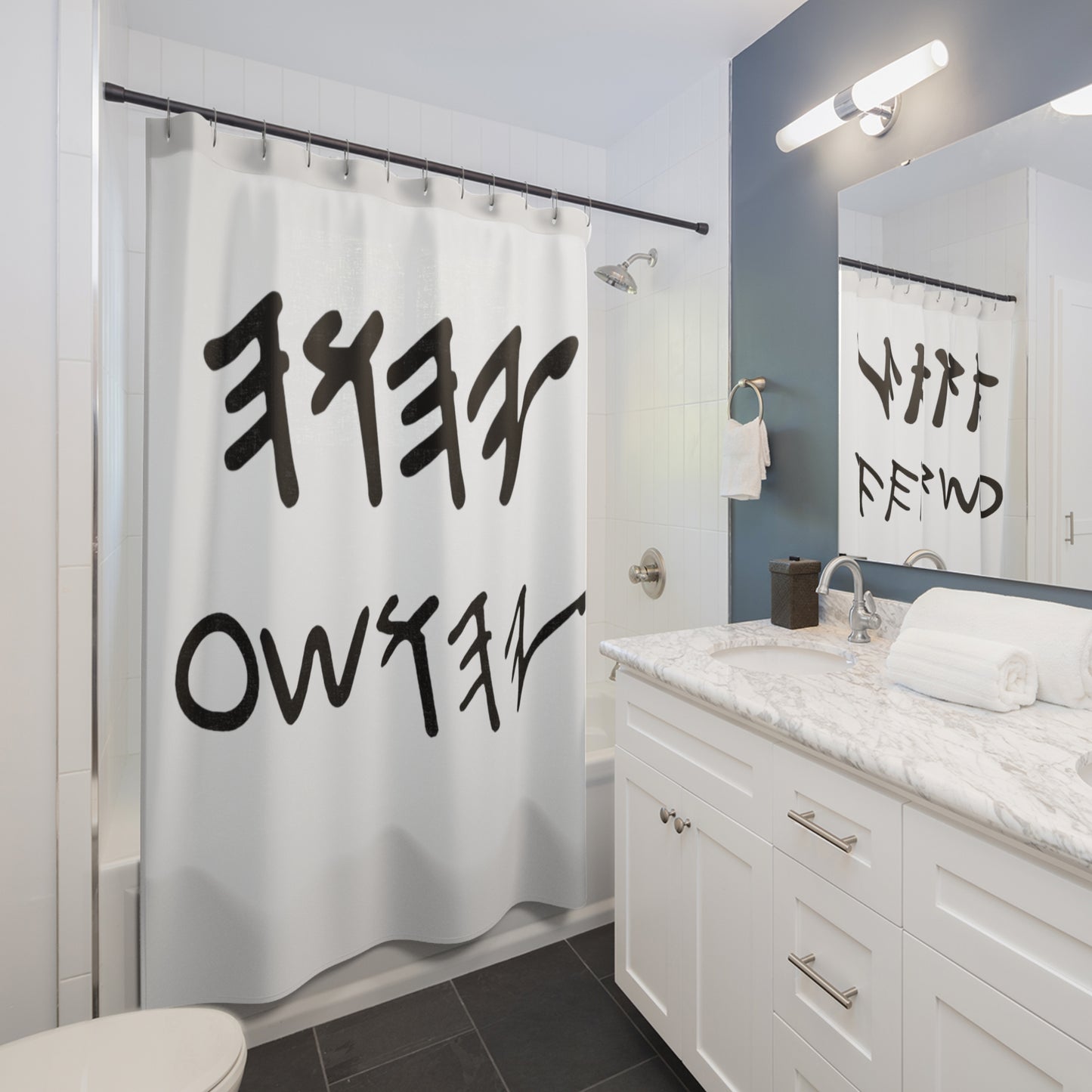 YAHUAH & YAHUSHA (SHOWER CURTAIN)🔥