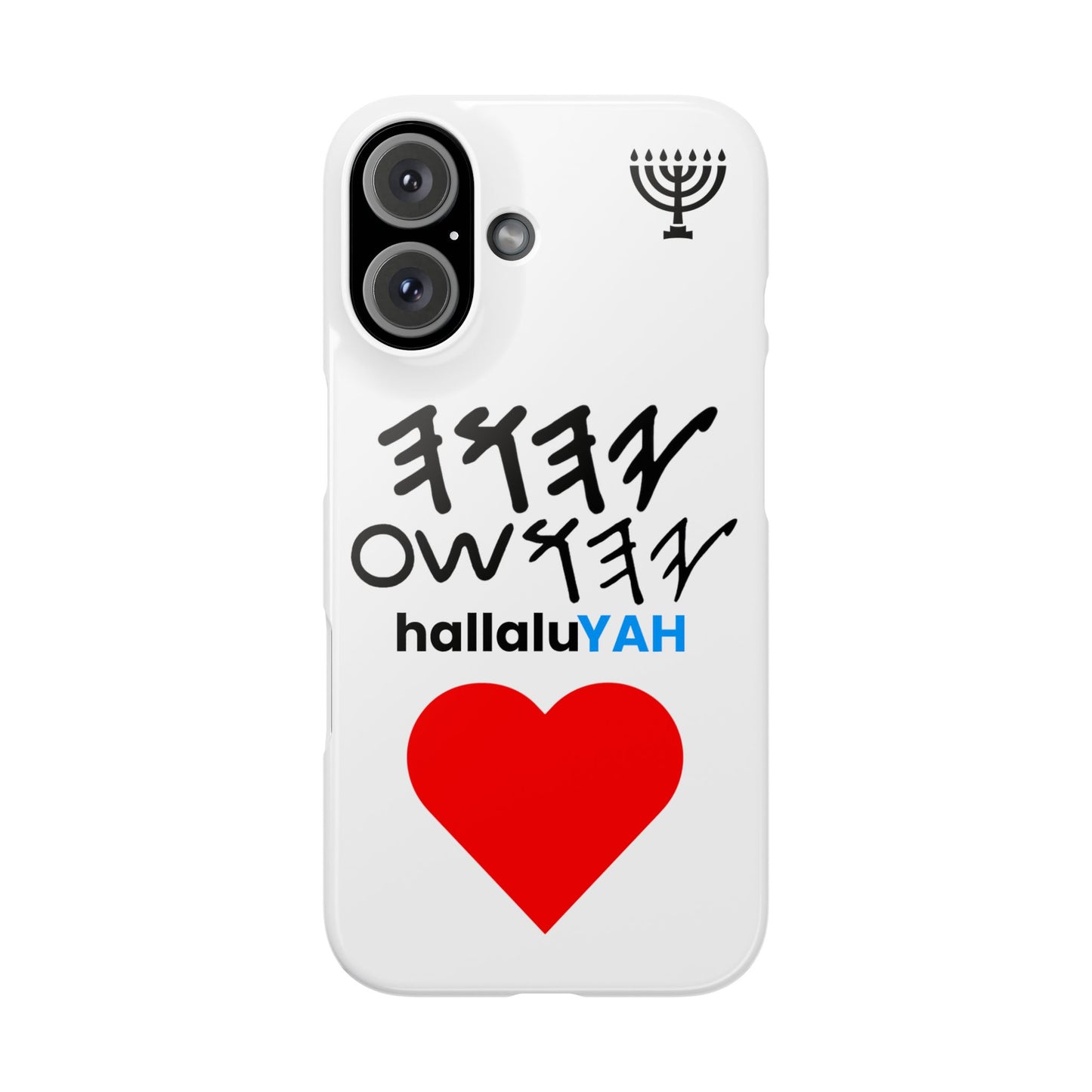 YAHUAH & YAHUSHA (PHONE CASE)🔥