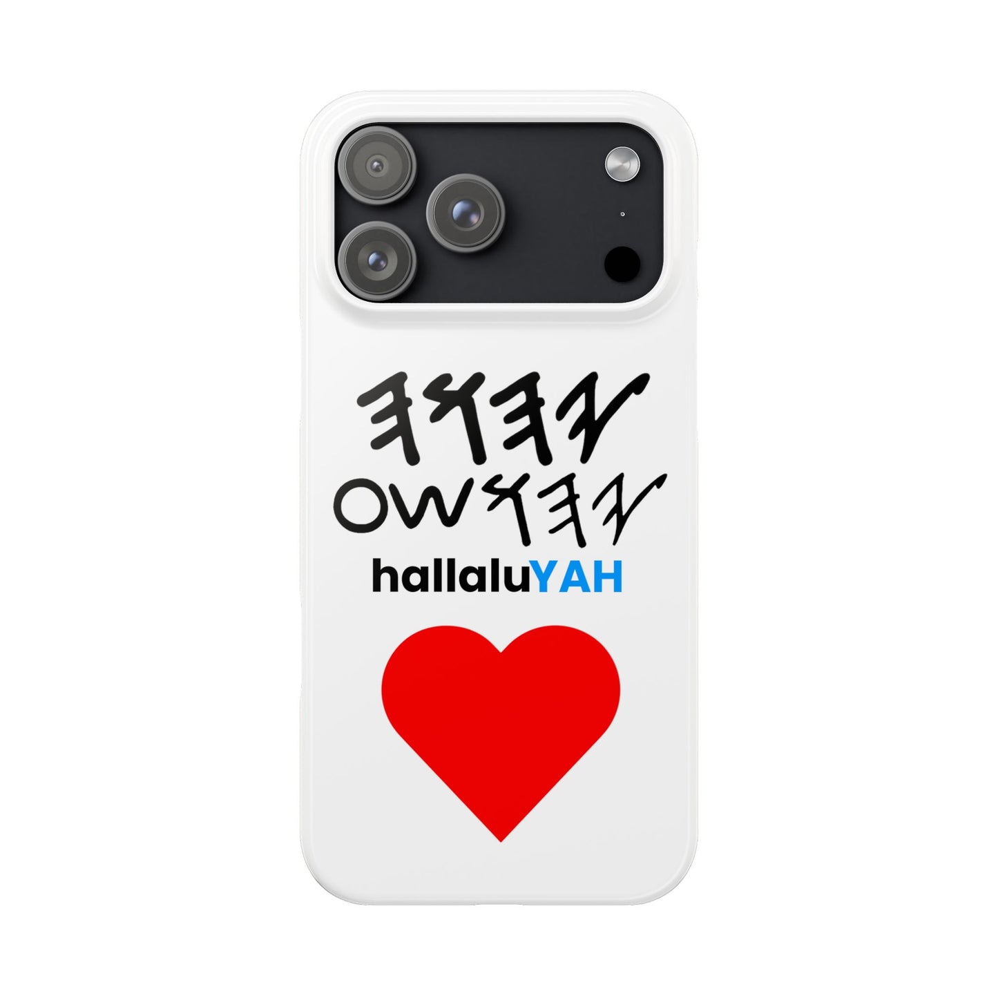 YAHUAH & YAHUSHA (PHONE CASE)🔥