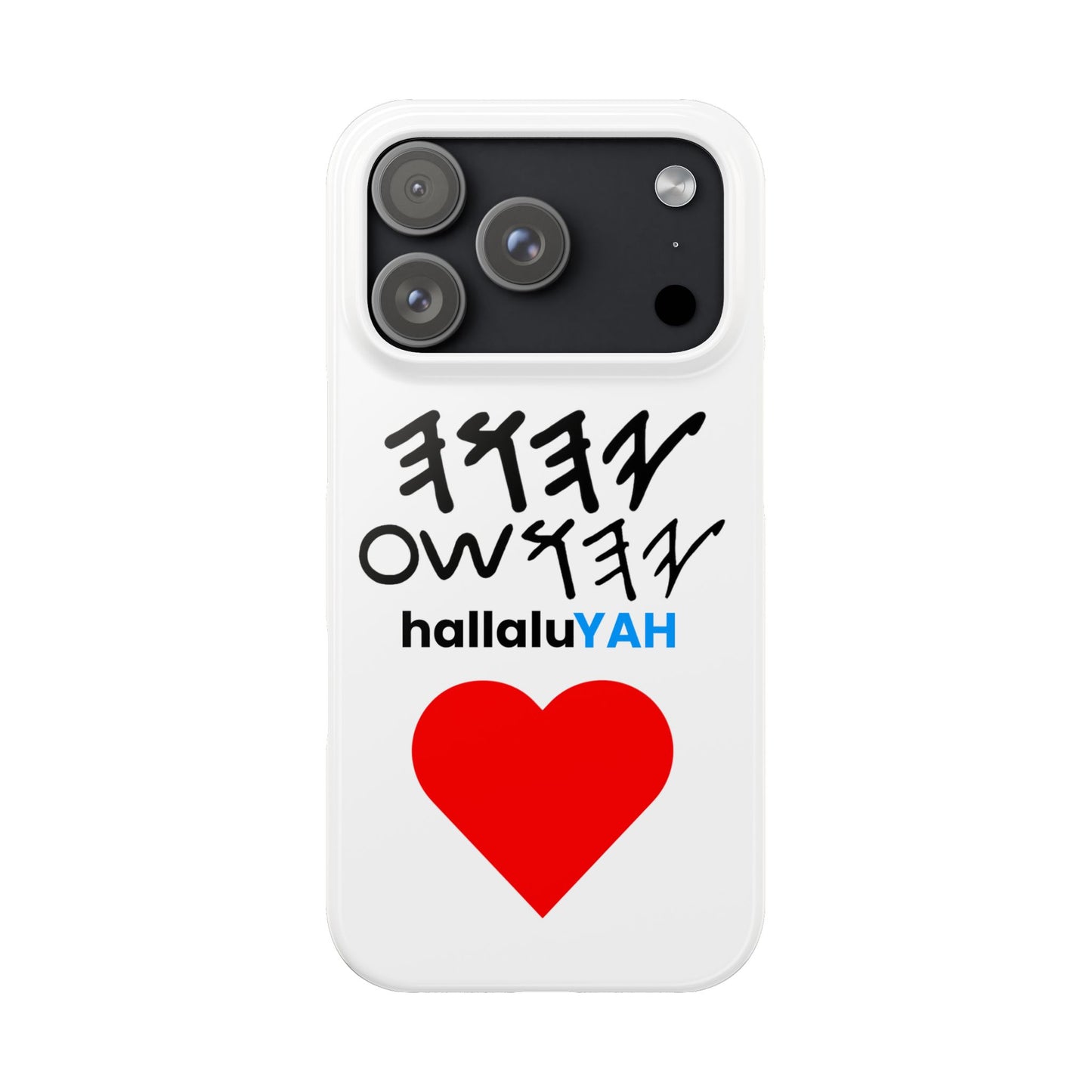 YAHUAH & YAHUSHA (PHONE CASE)🔥