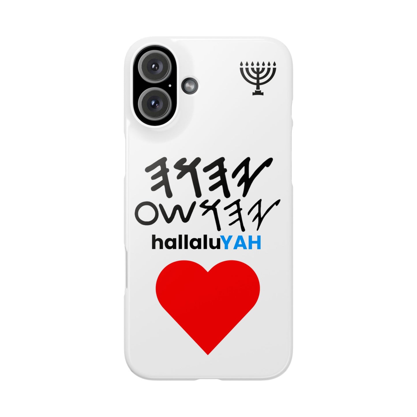 YAHUAH & YAHUSHA (PHONE CASE)🔥