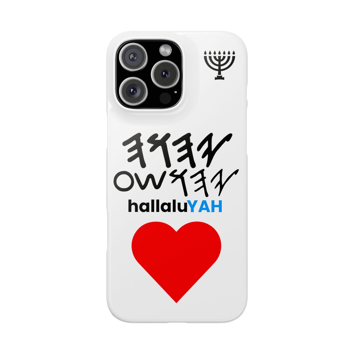 YAHUAH & YAHUSHA (PHONE CASE)🔥