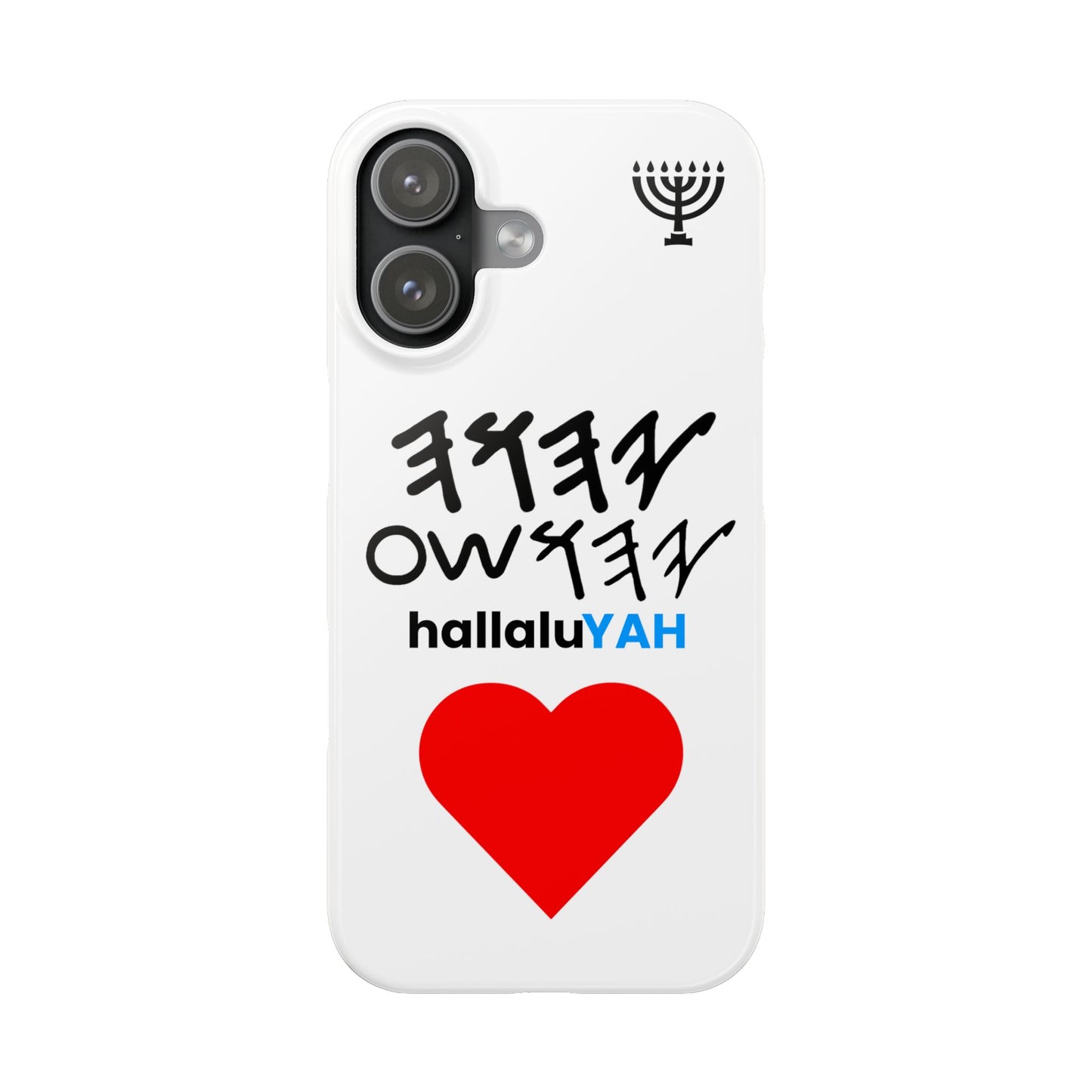 YAHUAH & YAHUSHA (PHONE CASE)🔥